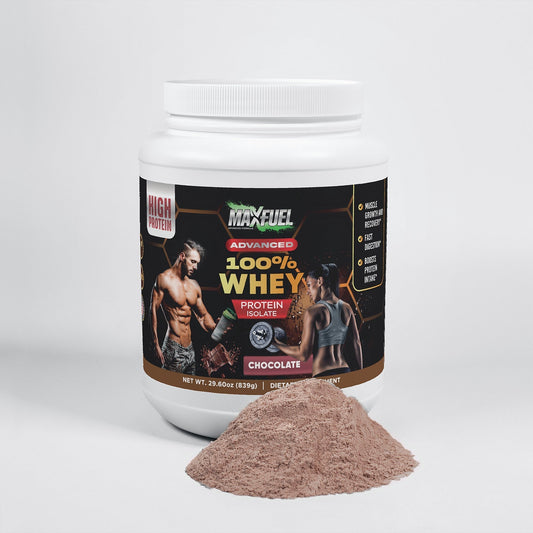 💪 Advanced 100% Whey Protein Isolate: Pure Power for Muscle, Recovery & Lean Performance - MaxFuel