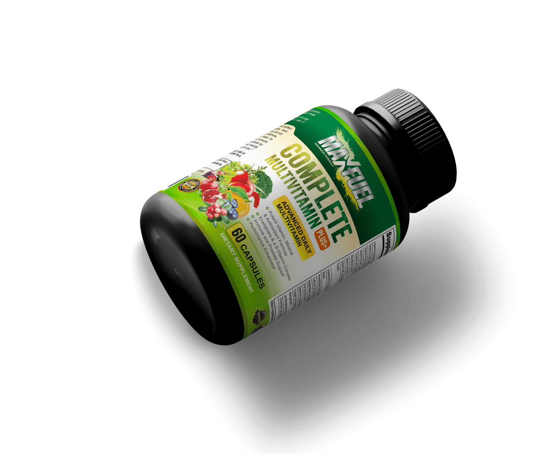 💊 Complete Multivitamin: Daily Nutritional Support for Energy, Immunity & Whole-Body Wellness - MaxFuel