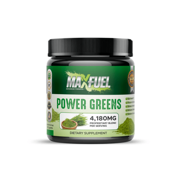 Power Greens: The Ultimate Daily Boost for Energy, Immunity, and Detox 🌿💪 - MaxFuel