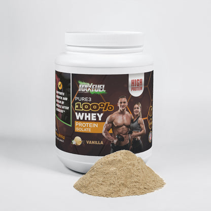 Pure3 100% Whey Protein Isolate (Vanilla)