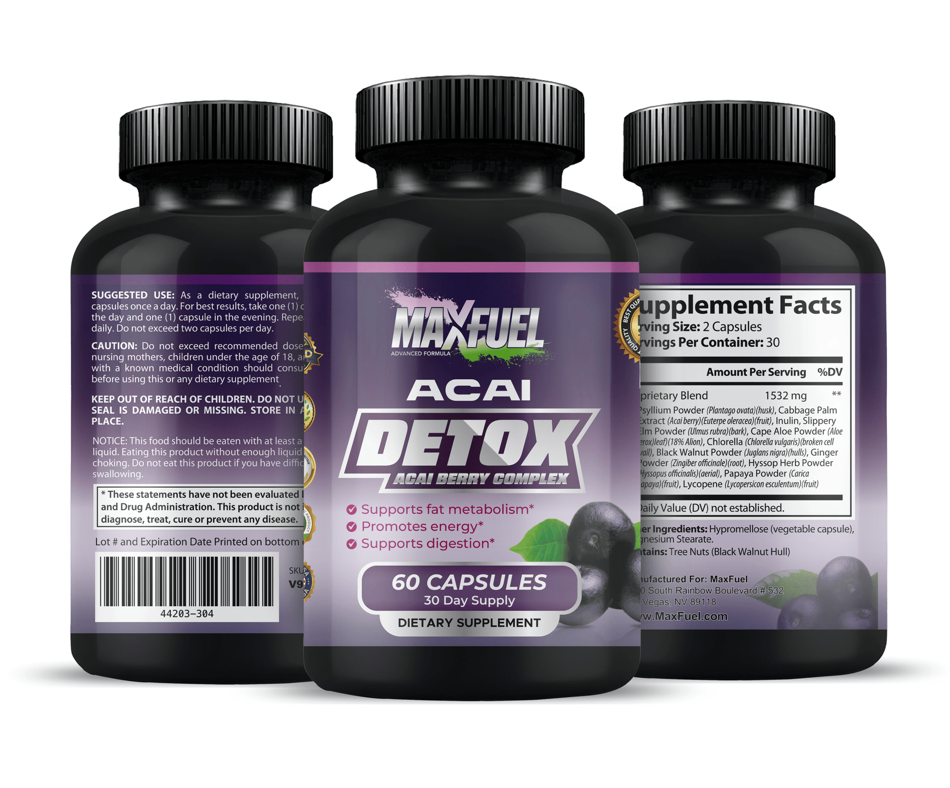 Acai Detox - MaxFuel