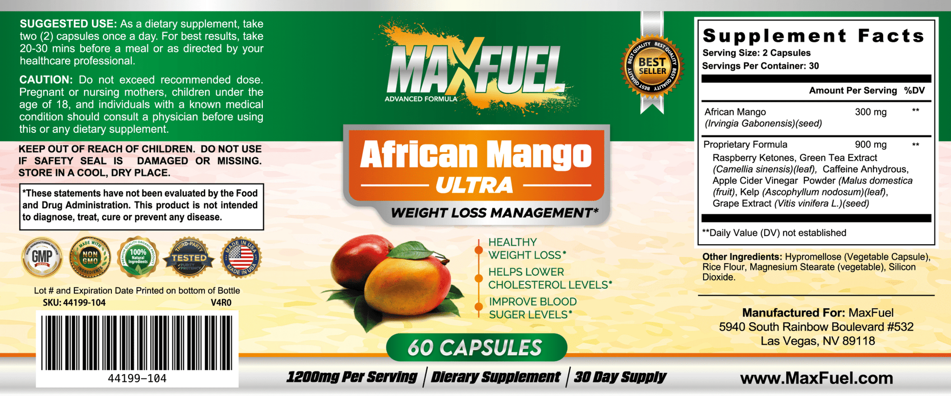 African Mango Ultra - MaxFuel