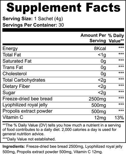 Bee Bread Powder - MaxFuel