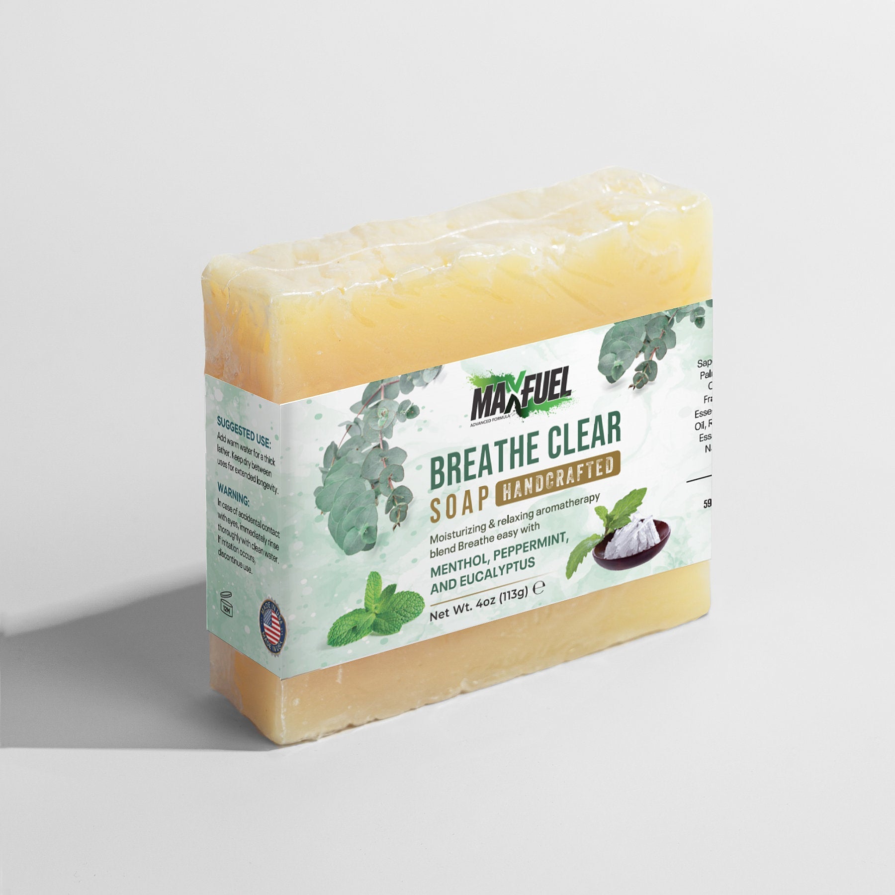 Breathe Clear Soap - MaxFuel