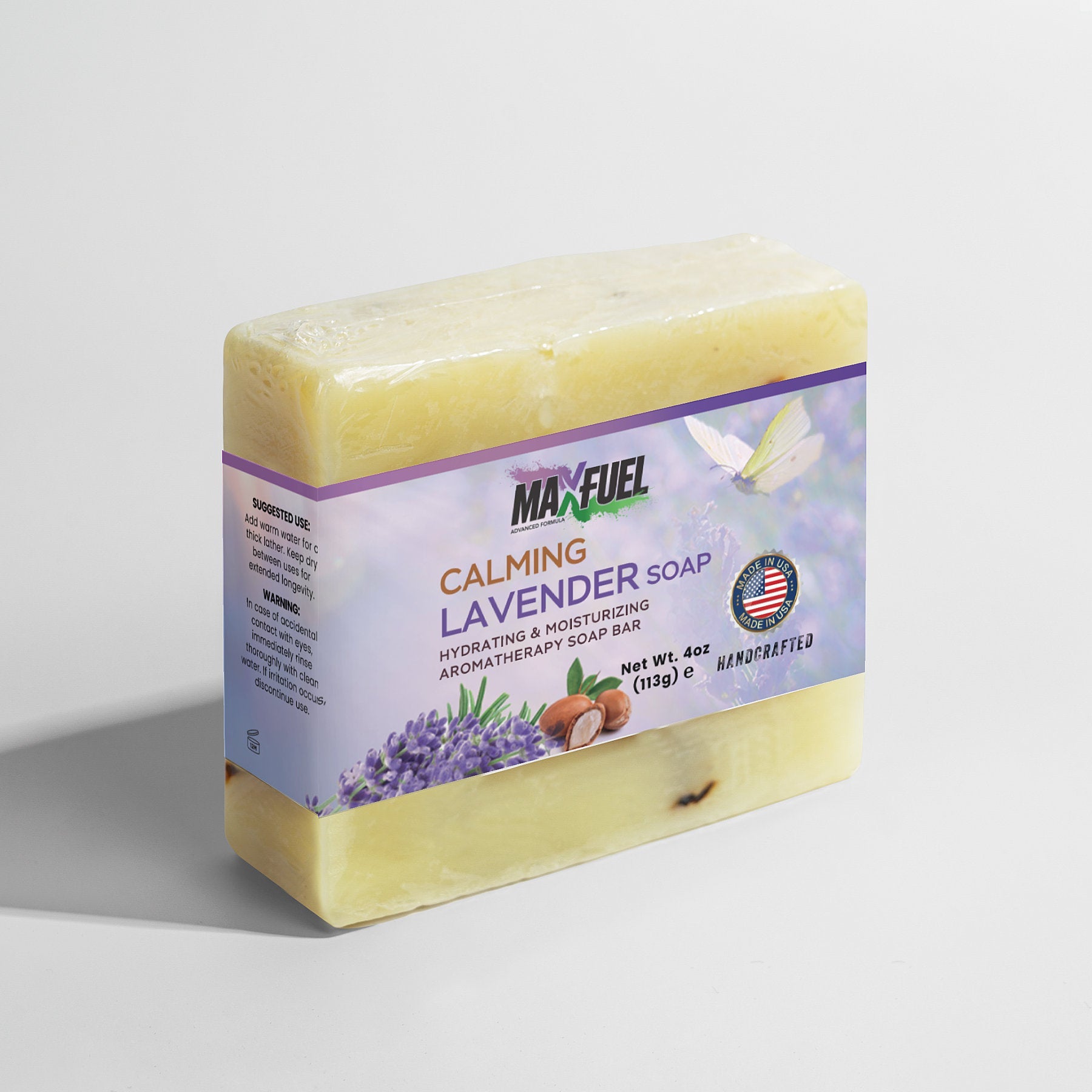 Calming Lavender Soap - MaxFuel