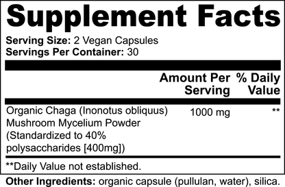 Chaga Mushroom - MaxFuel