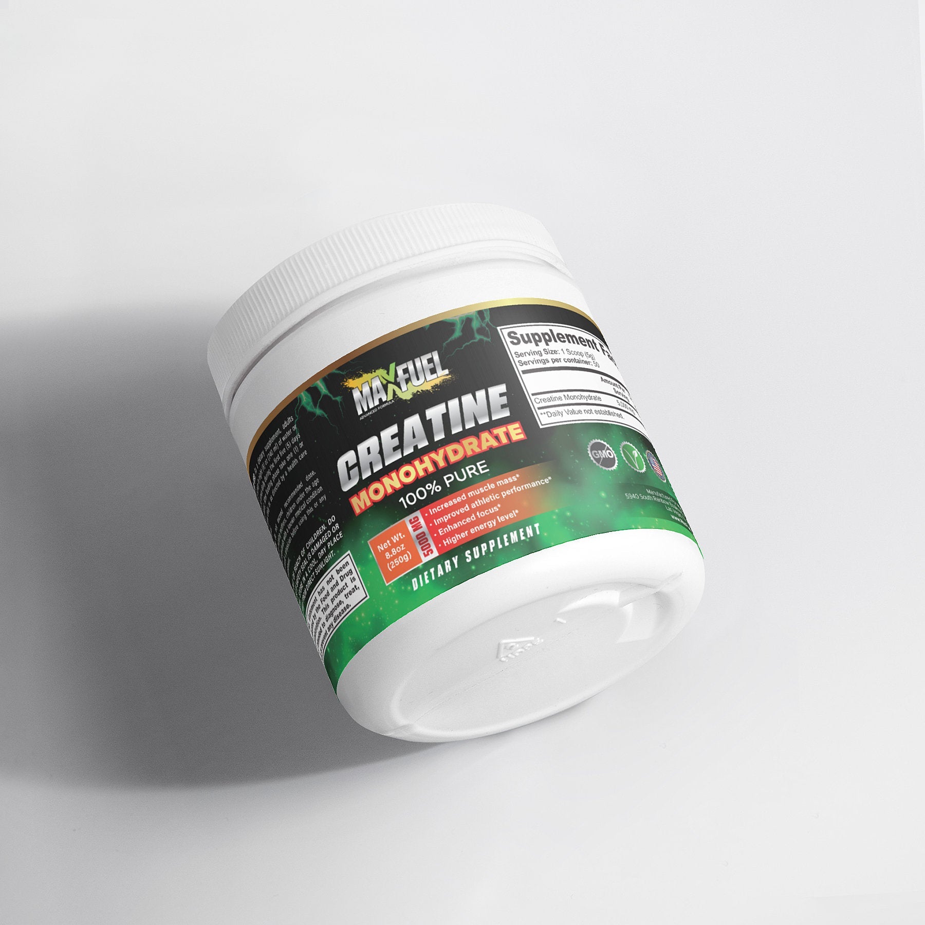 Creatine Monohydrate - MaxFuel