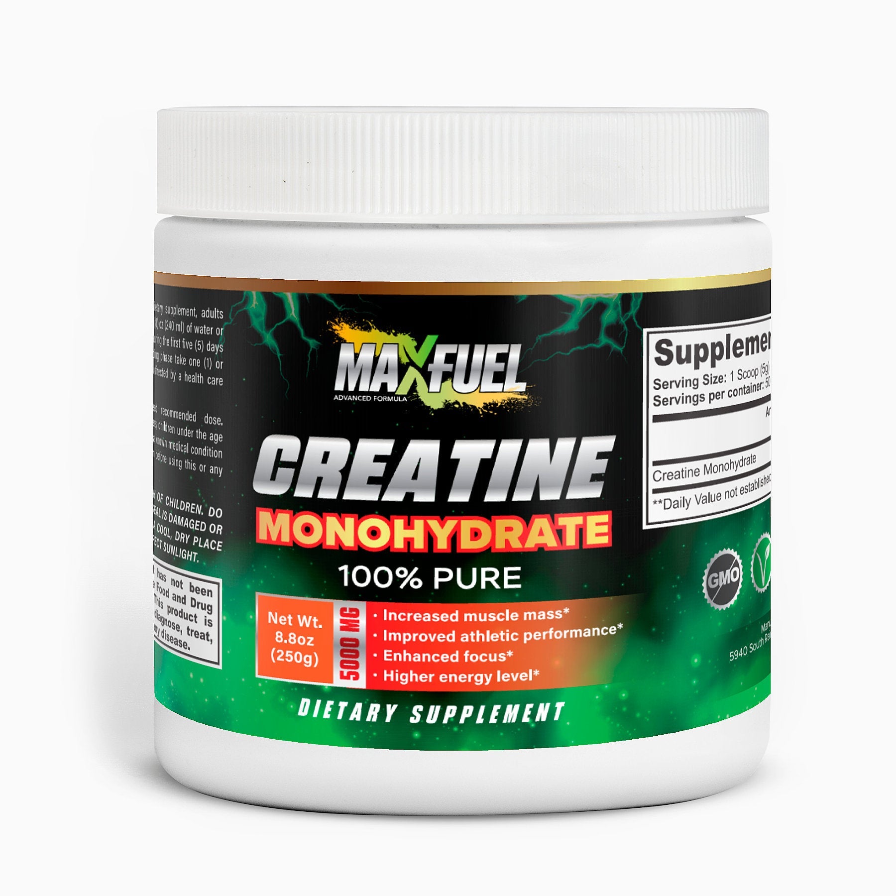 Creatine Monohydrate - MaxFuel