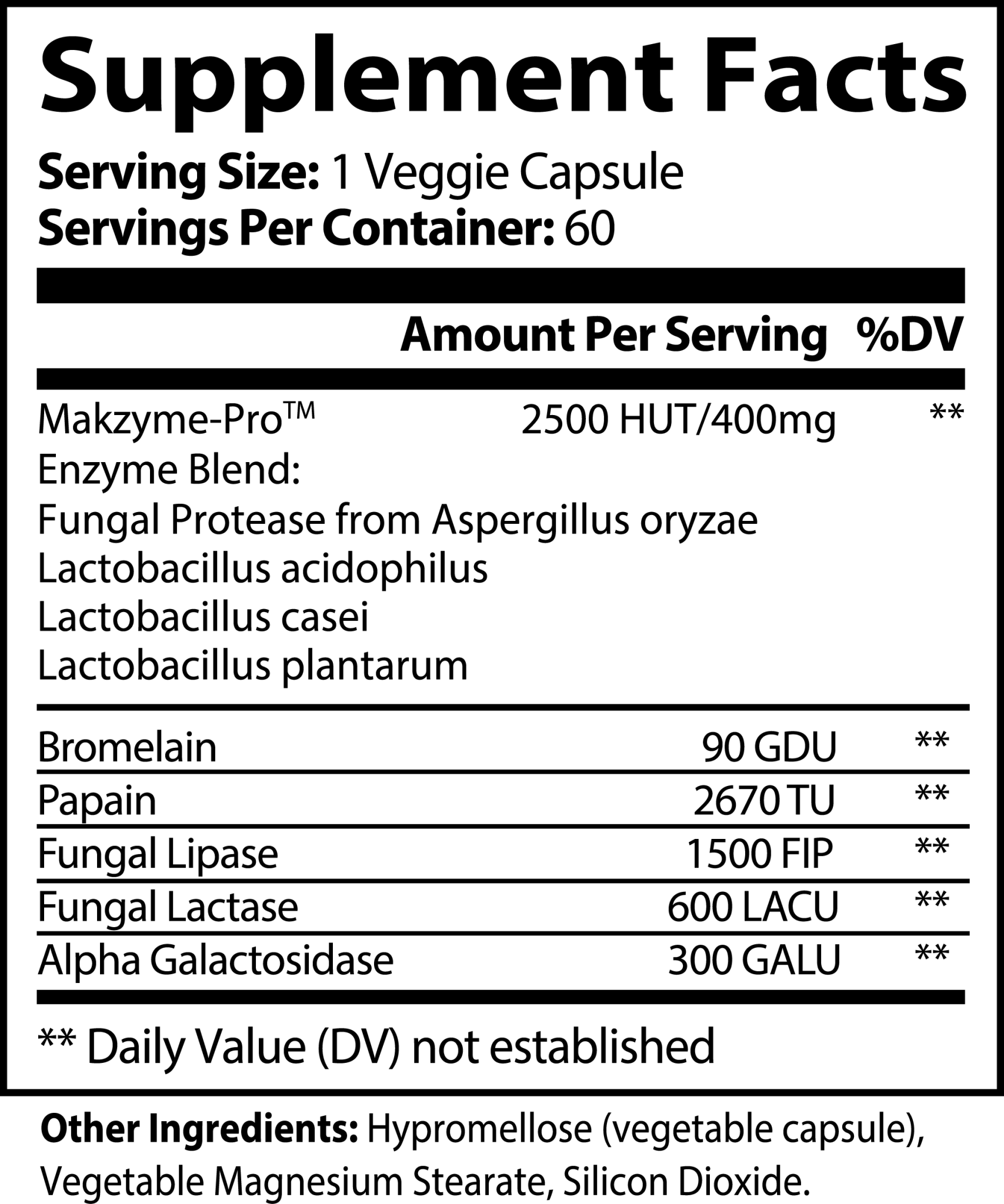 Digestive Enzyme Pro Blend - MaxFuel