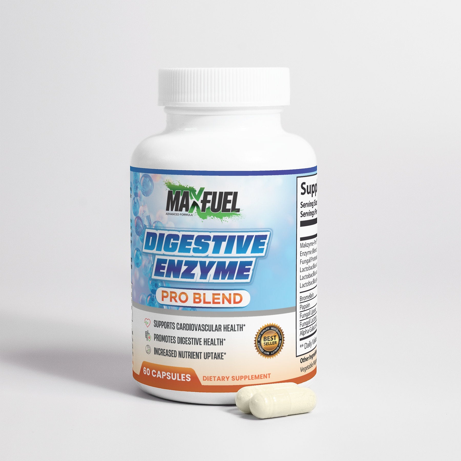 Digestive Enzyme Pro Blend - MaxFuel
