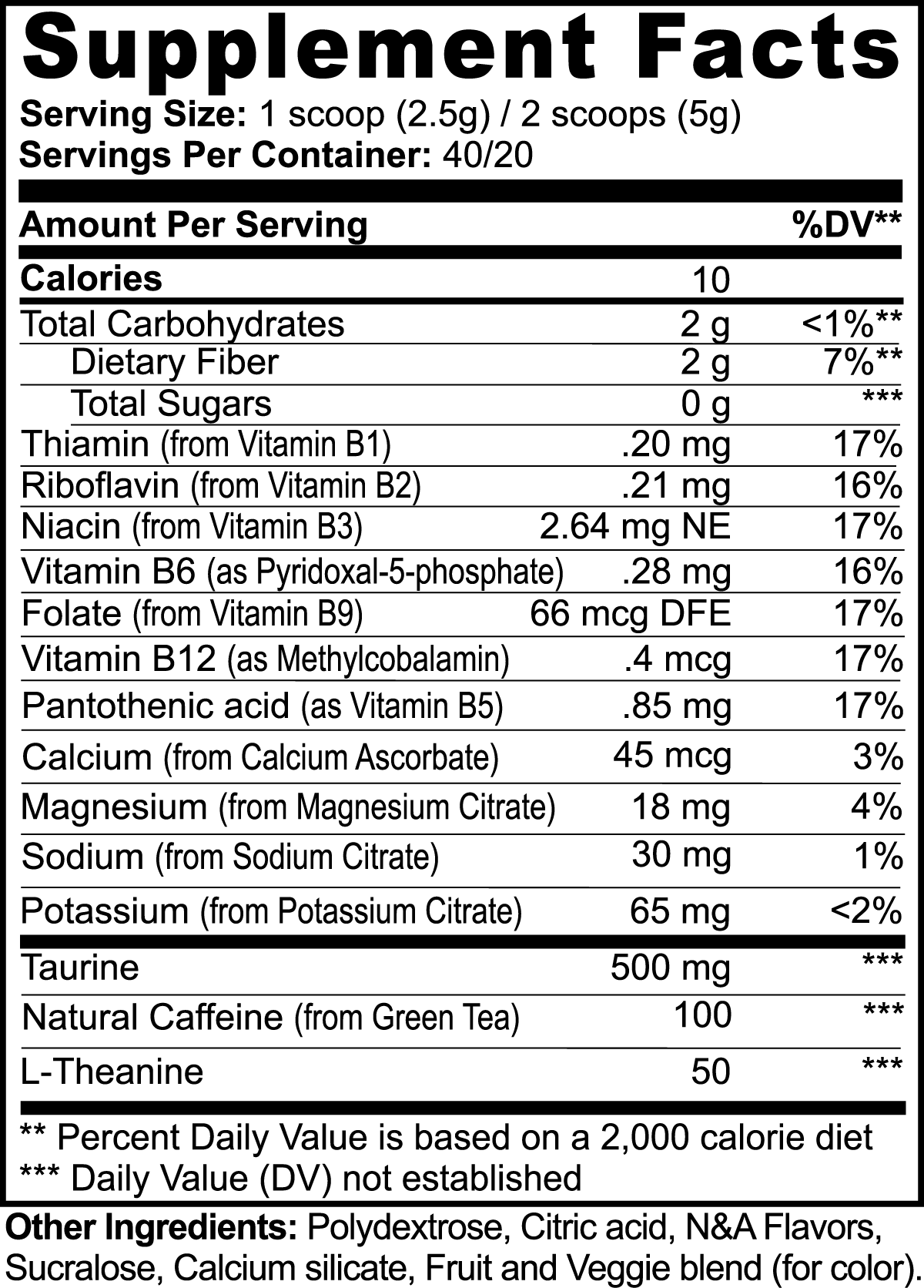Energy Powder (Guava Berry) - MaxFuel