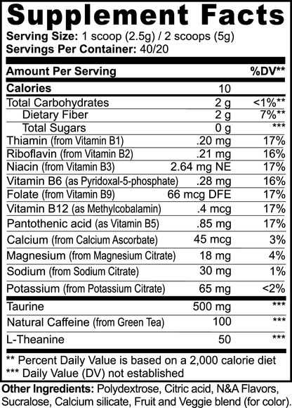 Energy Powder (Melon Creamsicle) - MaxFuel