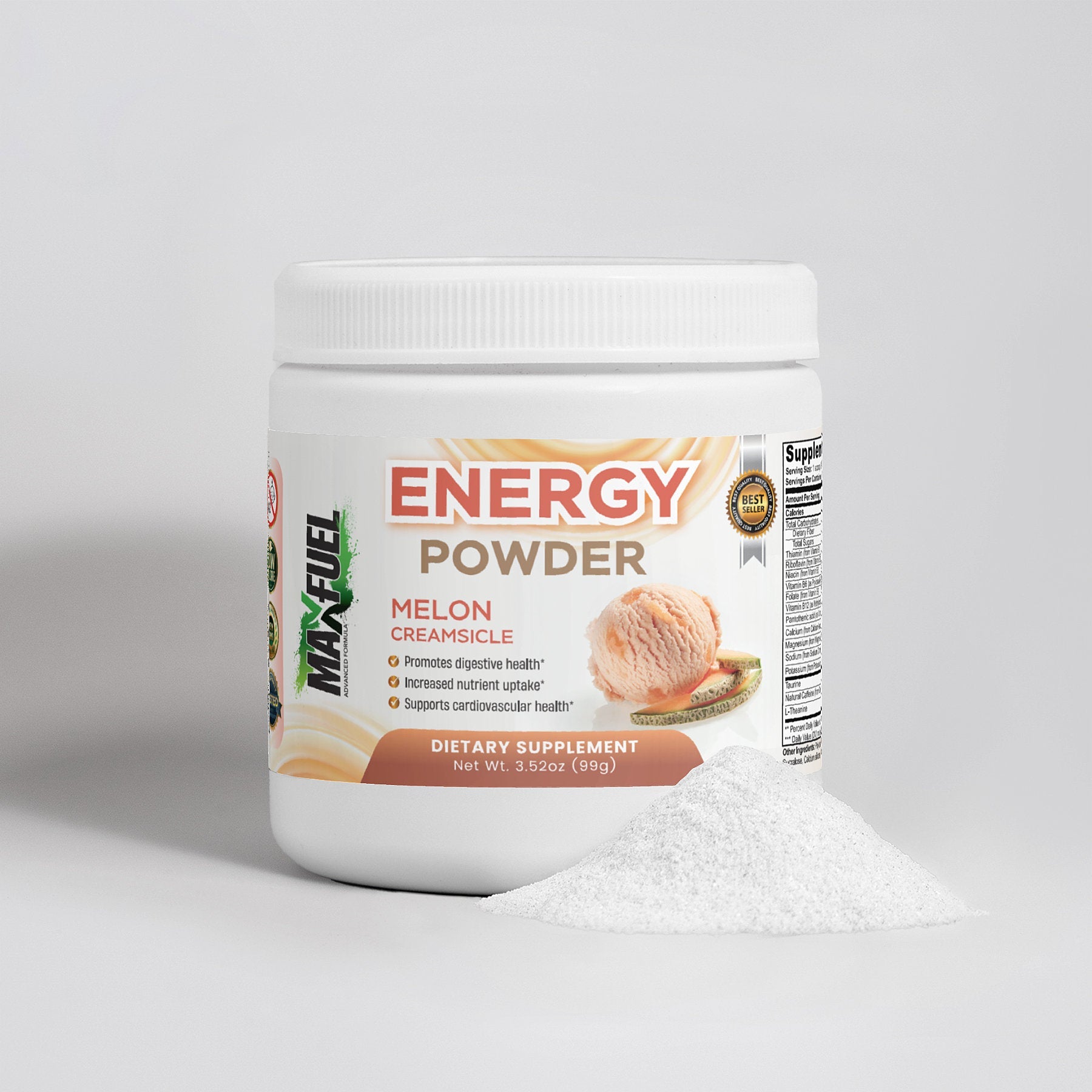 Energy Powder (Melon Creamsicle) - MaxFuel