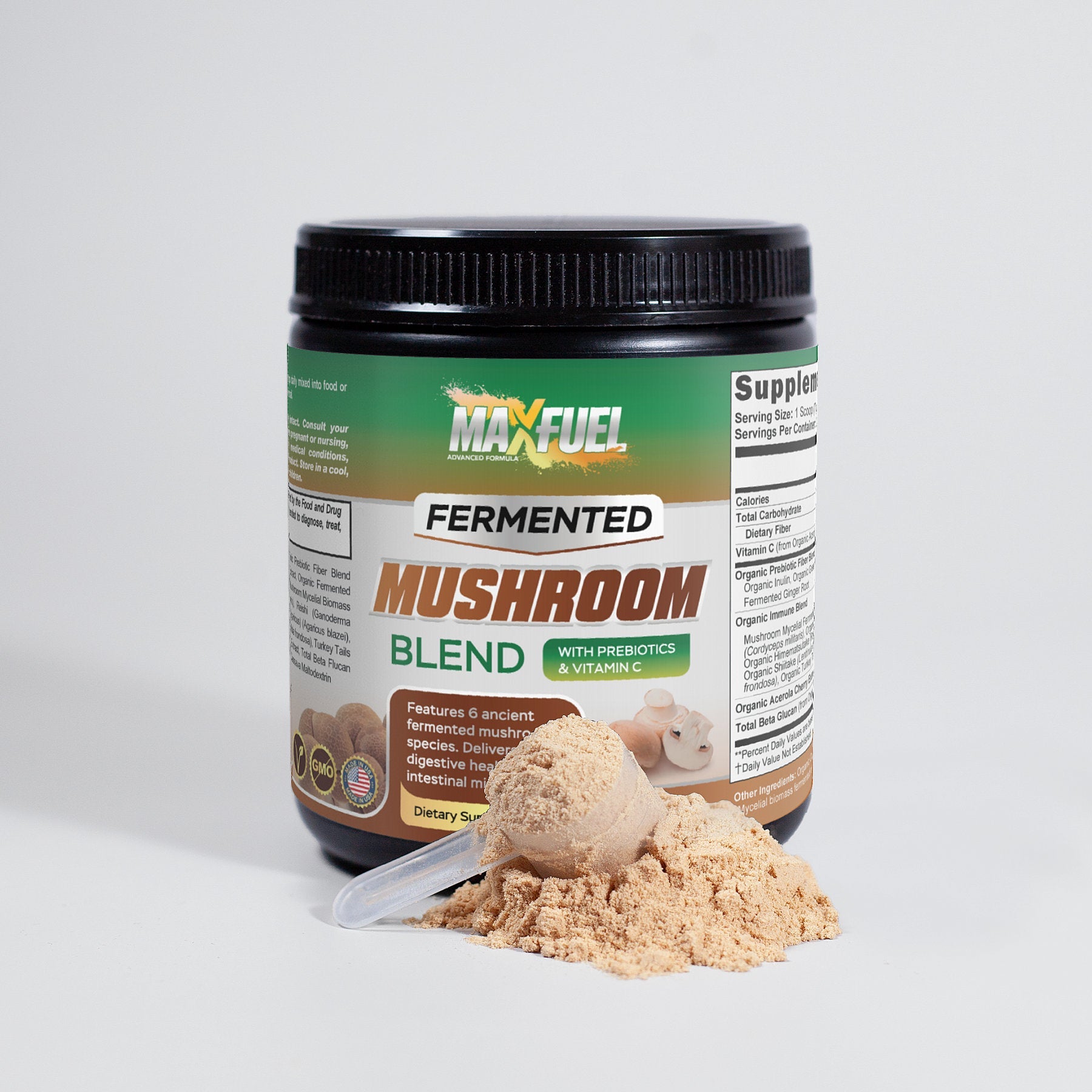 Fermented Mushroom Blend - MaxFuel