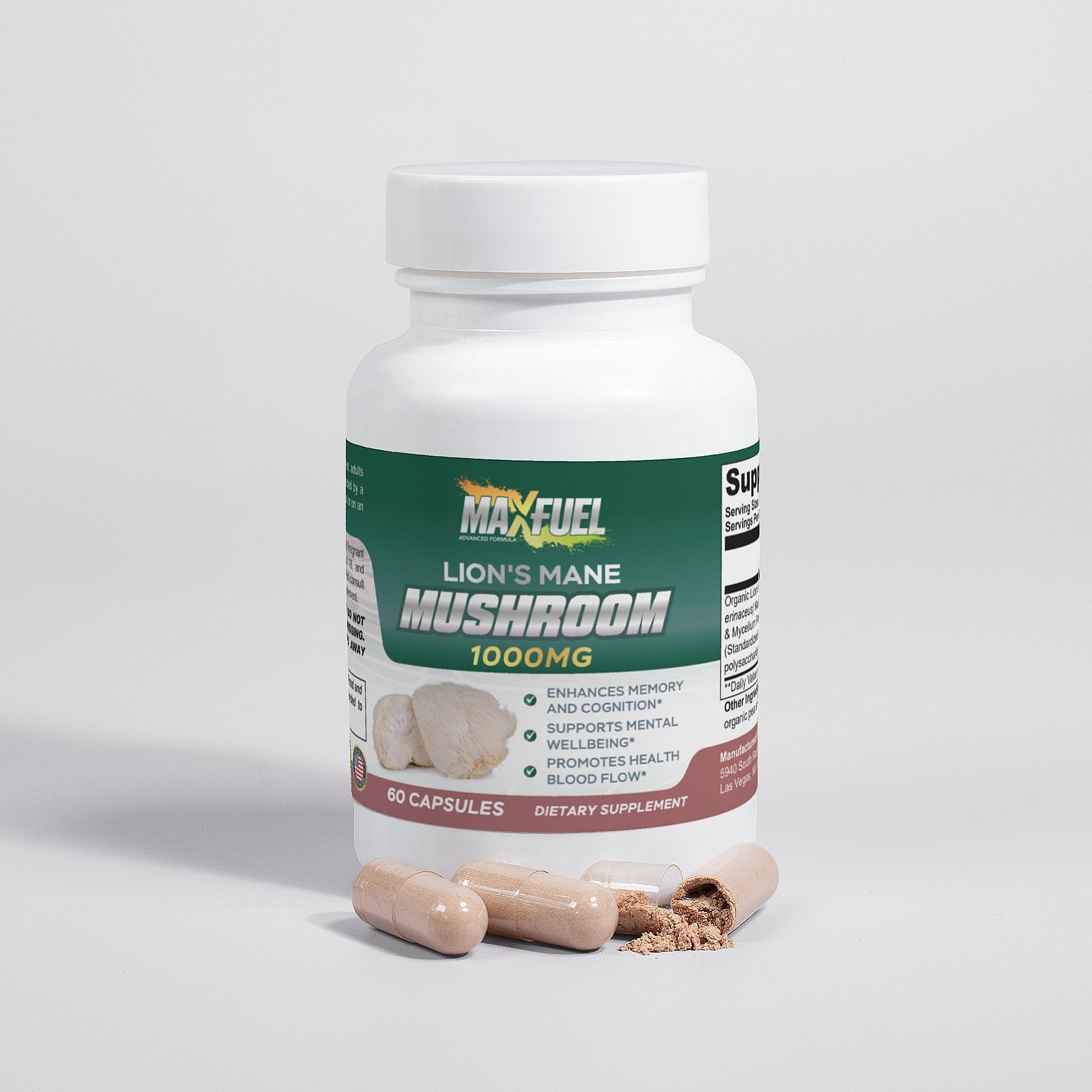 Lion's Mane Mushroom - MaxFuel