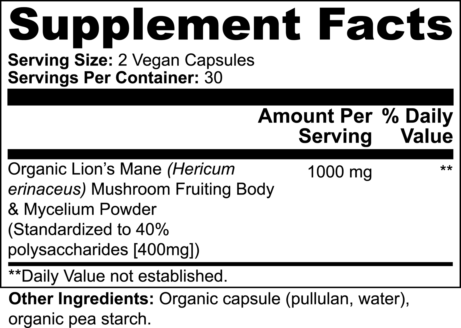 Lion's Mane Mushroom - MaxFuel