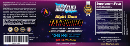 Night Time Fat Burner - MaxFuel