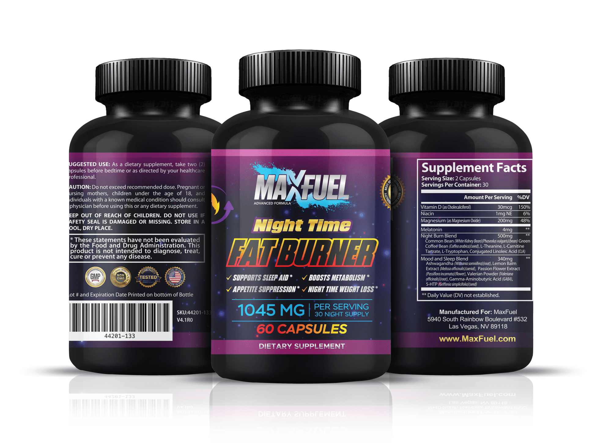 Night Time Fat Burner - MaxFuel