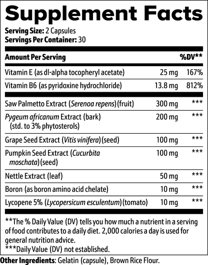Prostate Support - MaxFuel