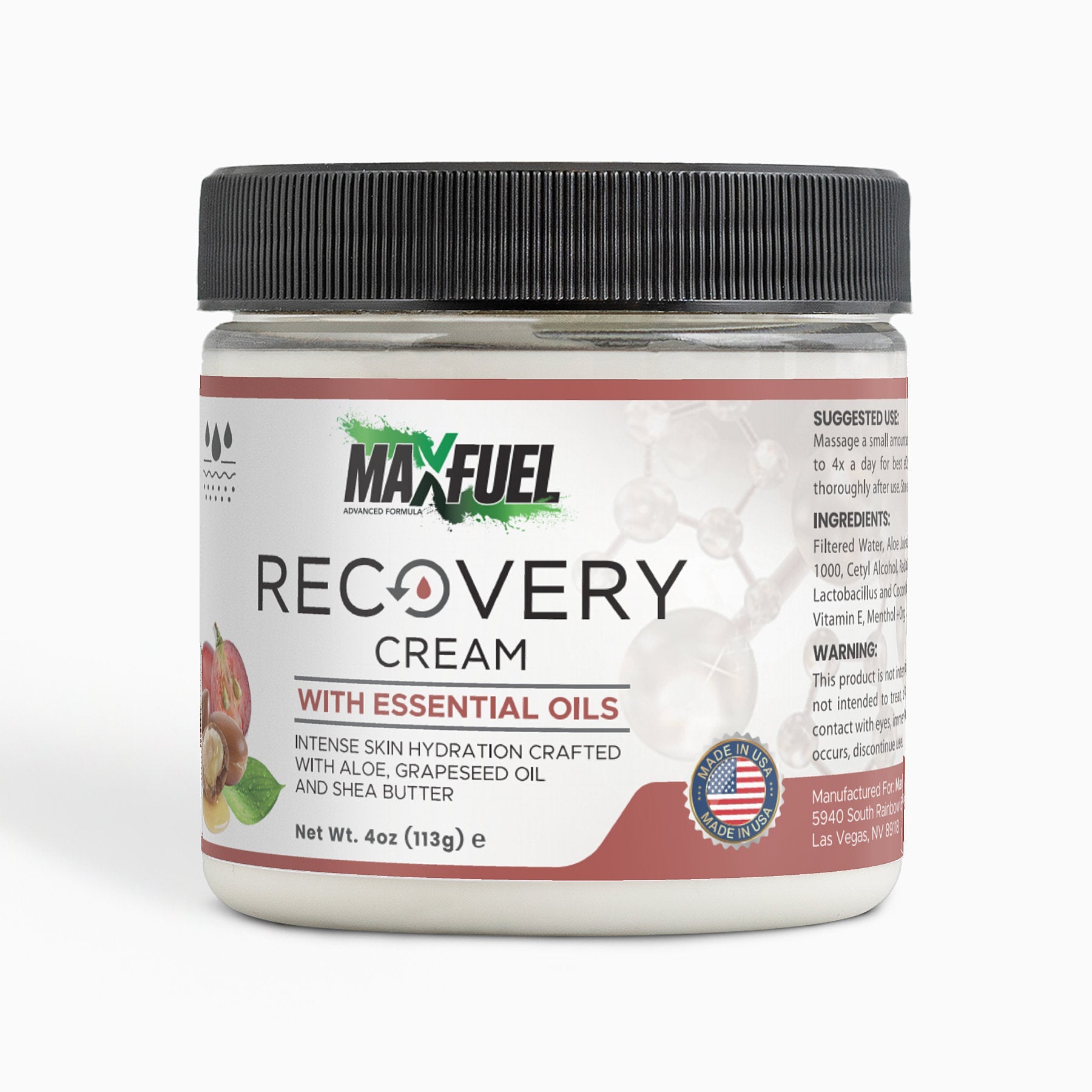 Recovery Cream - MaxFuel