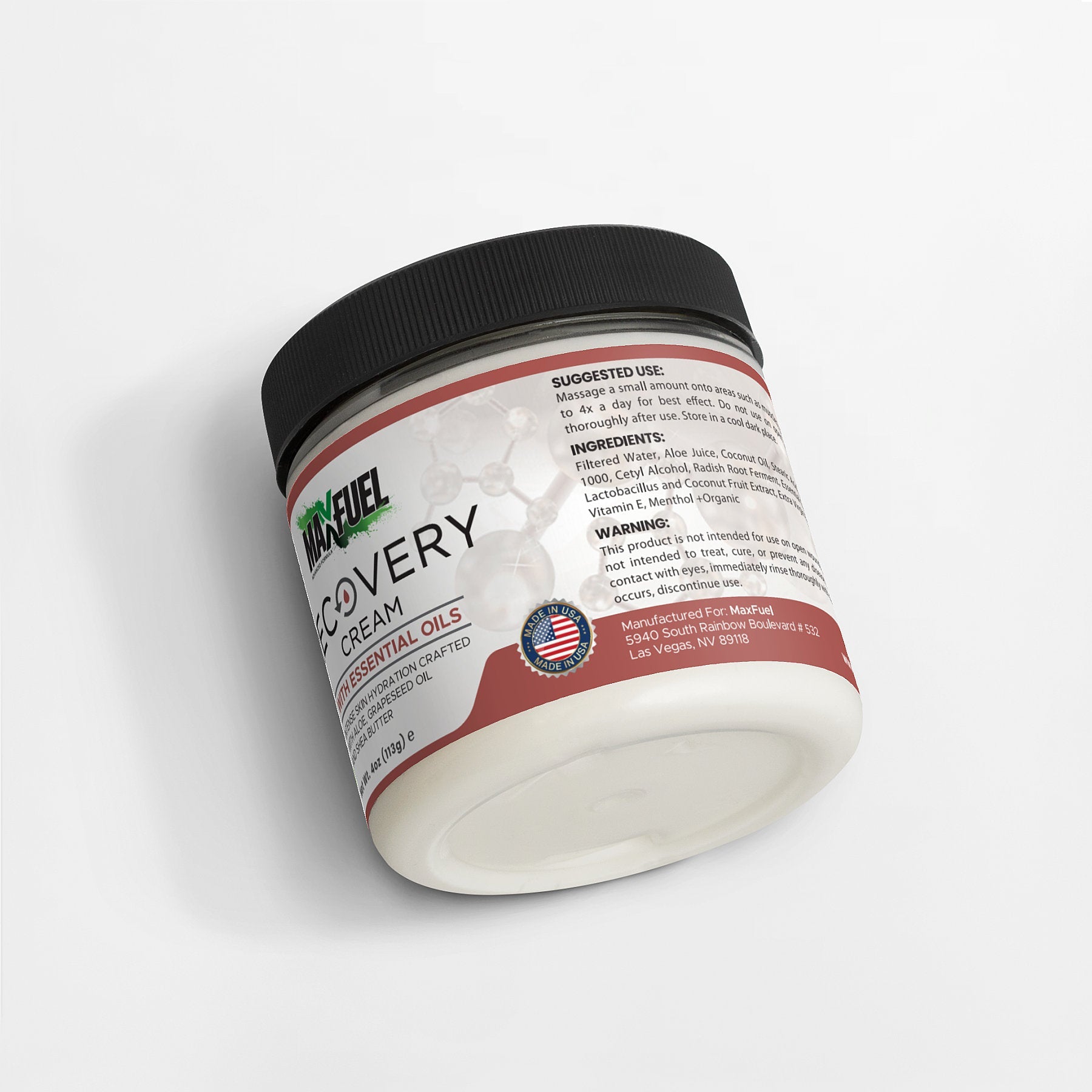 Recovery Cream - MaxFuel