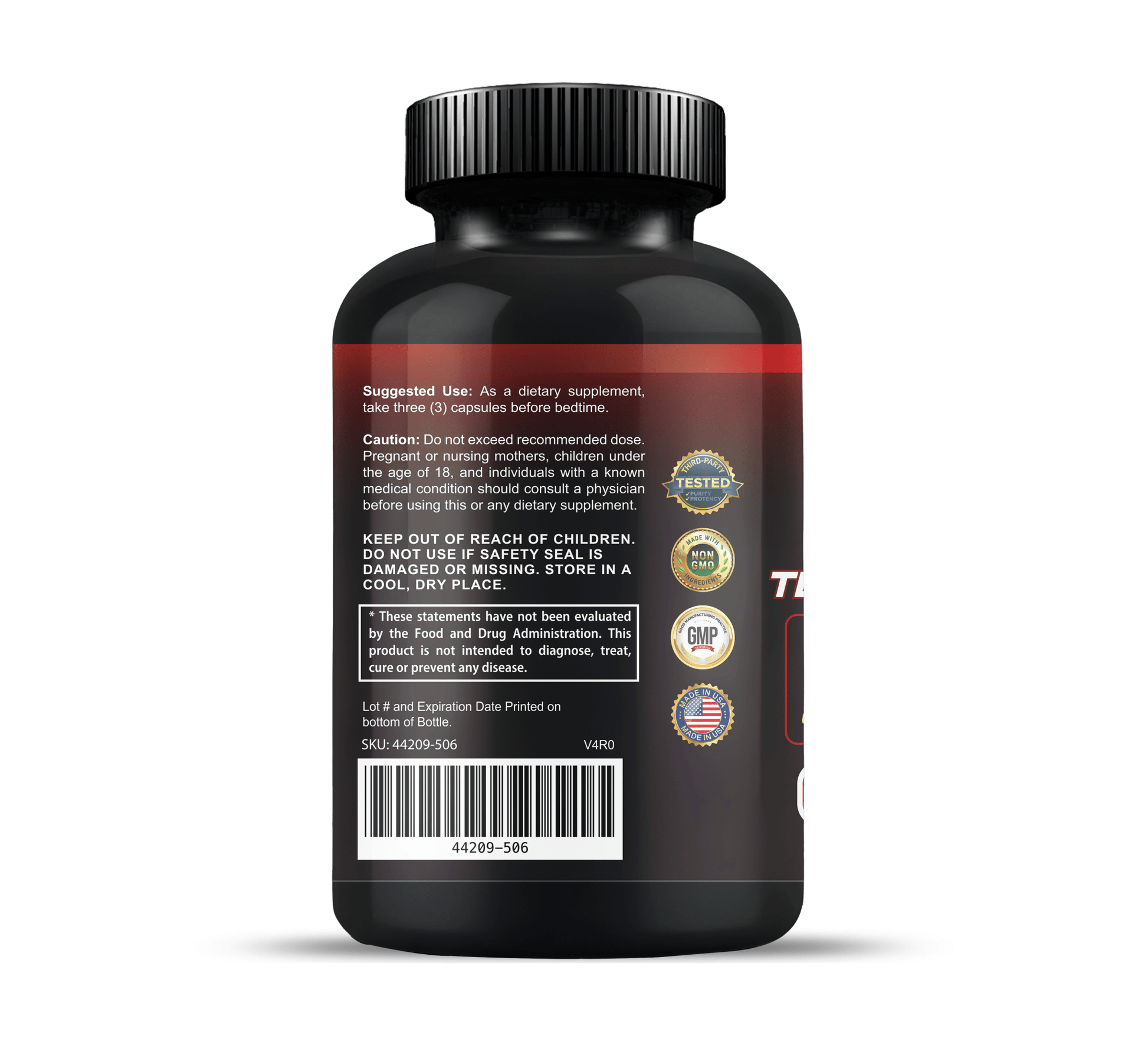 Ultra Test Natural Testosterone Support - MaxFuel