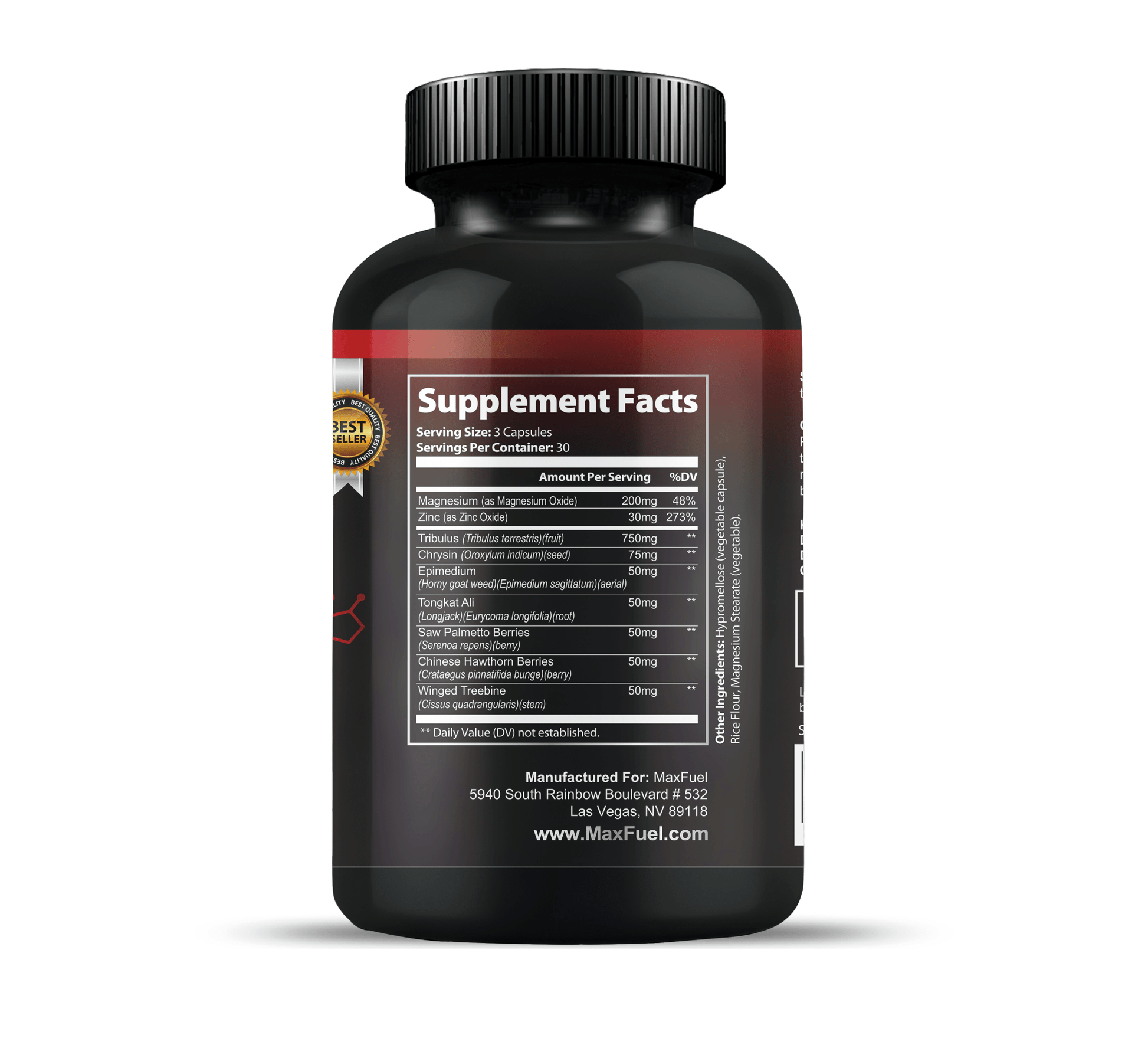 Ultra Test Natural Testosterone Support - MaxFuel