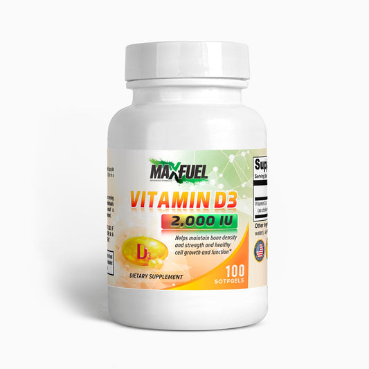 Vitamin D3 2,000 IU - MaxFuel